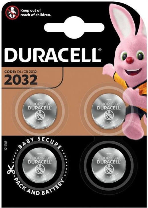 Duracell button cell CR2032 3V 2pcs blister - Foto Erhardt