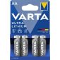 Varta Lithium FR6 / AA Ultra Professional blister 4