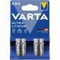 Varta Lithium FR03 AAA ultra Professional blister 4